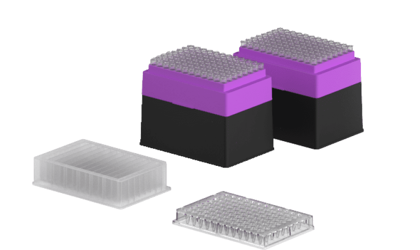 Labware for PCR workstation.