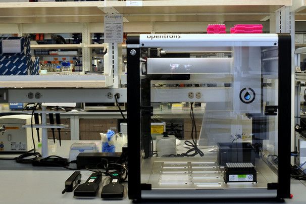 DAMPLab COVID-19 Diagnostics Facility with Opentrons