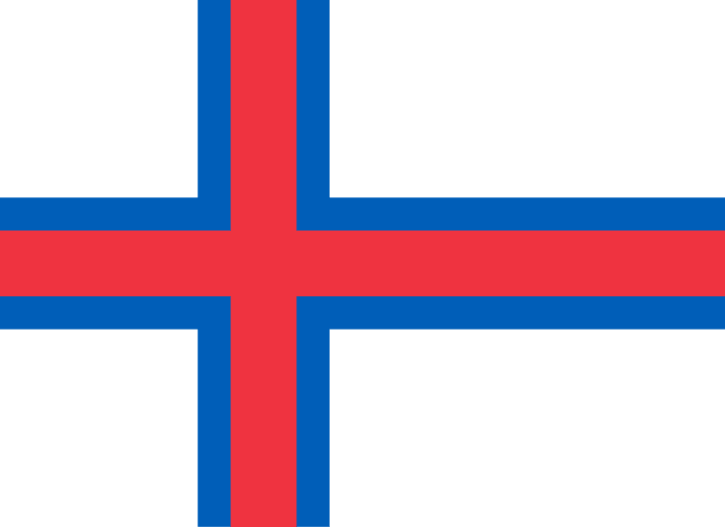 Flag of the Faroe Islands.svg