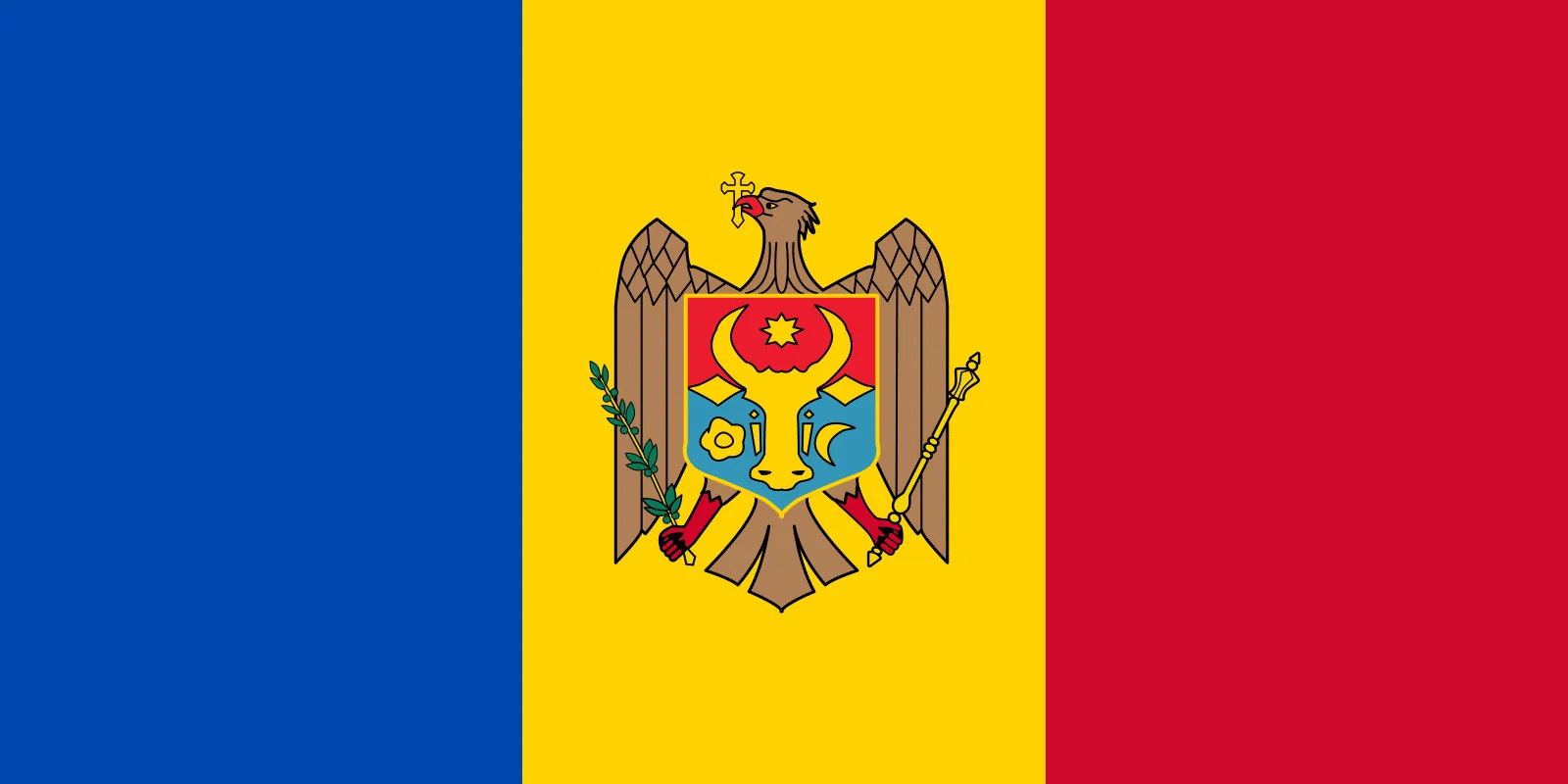 Flag Moldova